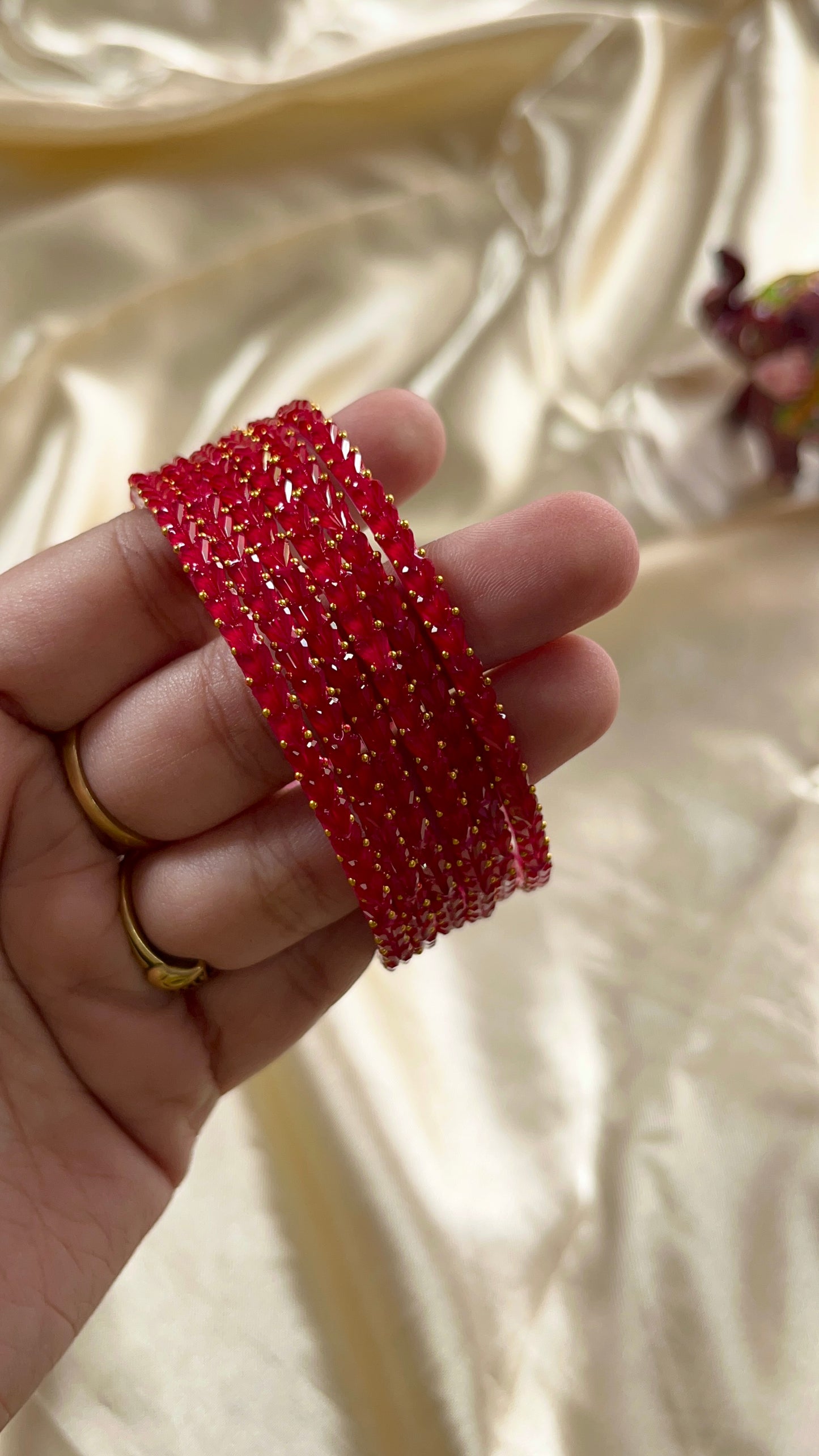 Heart Drop Bangle