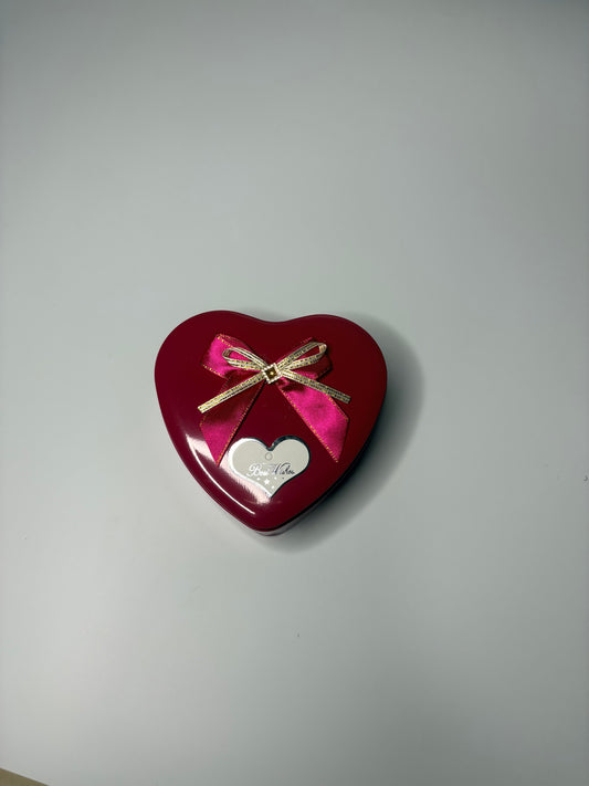 Add Heart Shaped Tin box