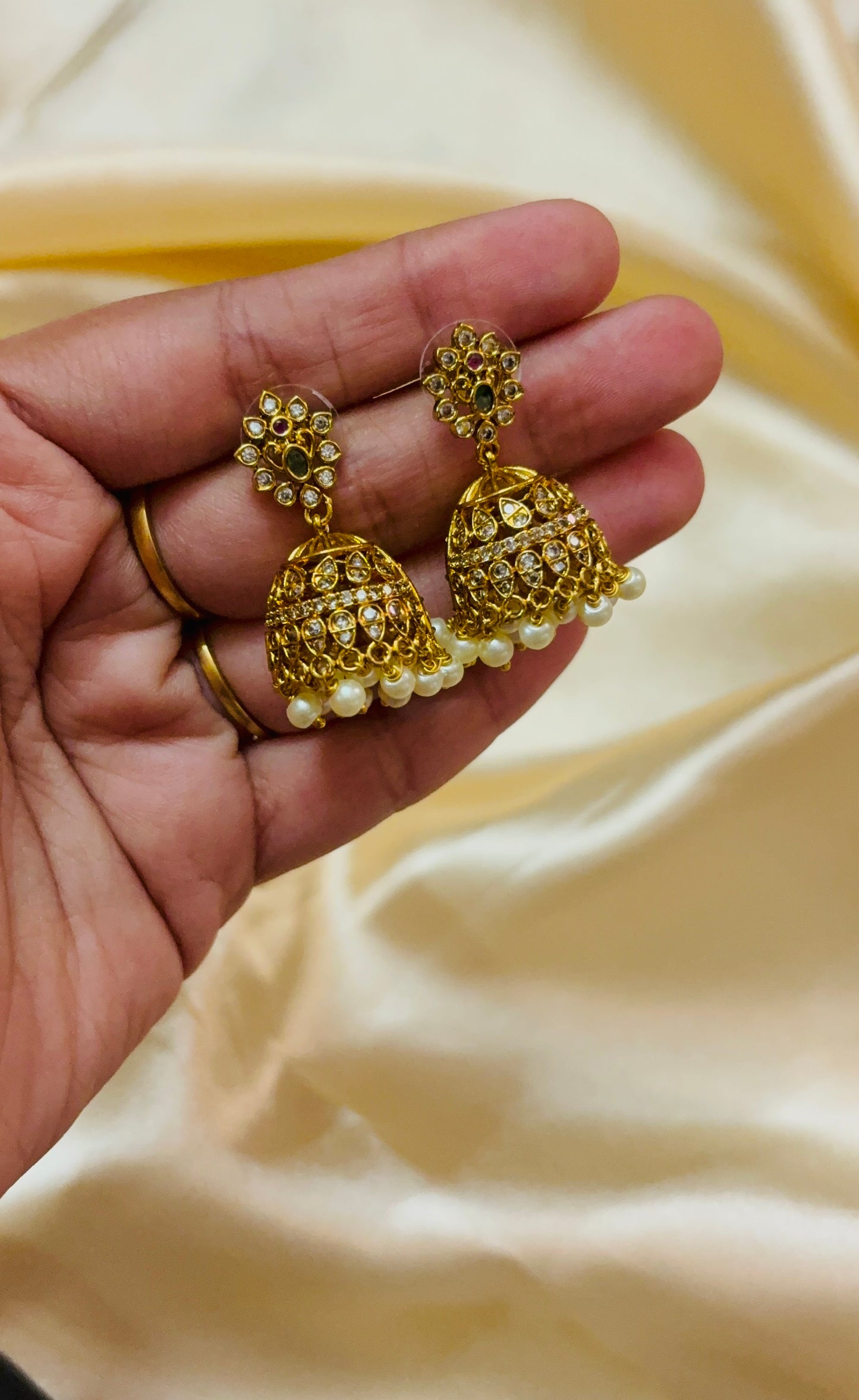 Antique gold finish Necklace