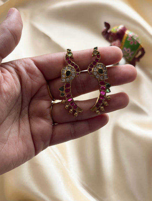Jadau cuff Earring