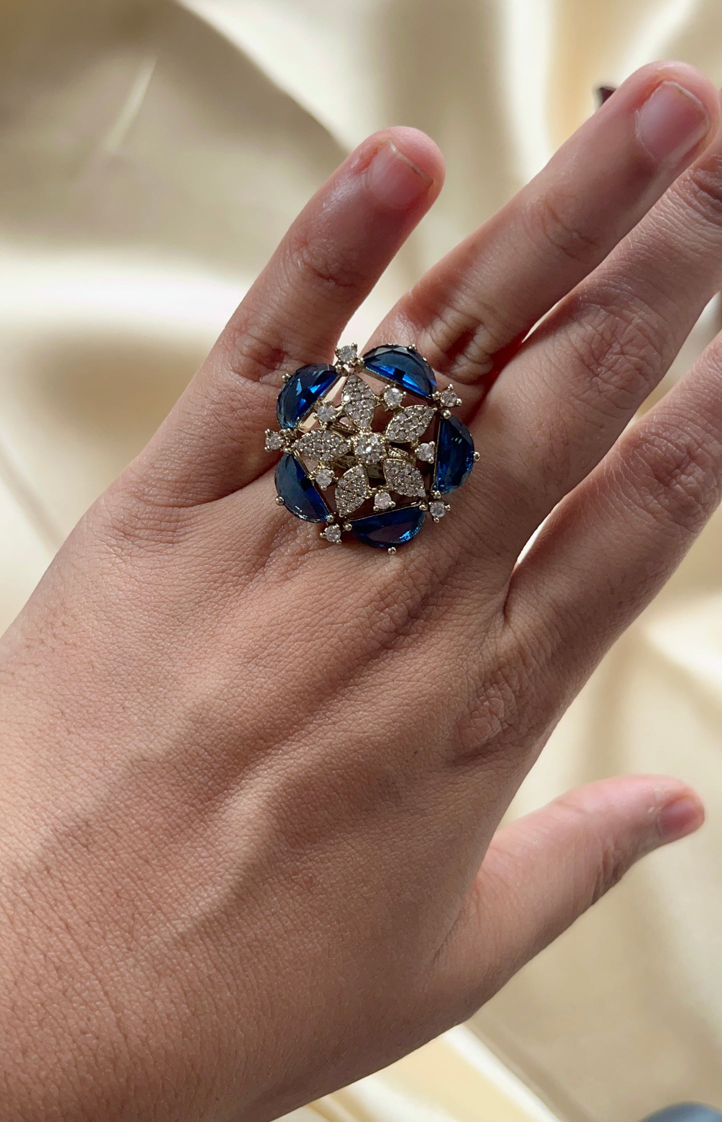 AD stone Rings