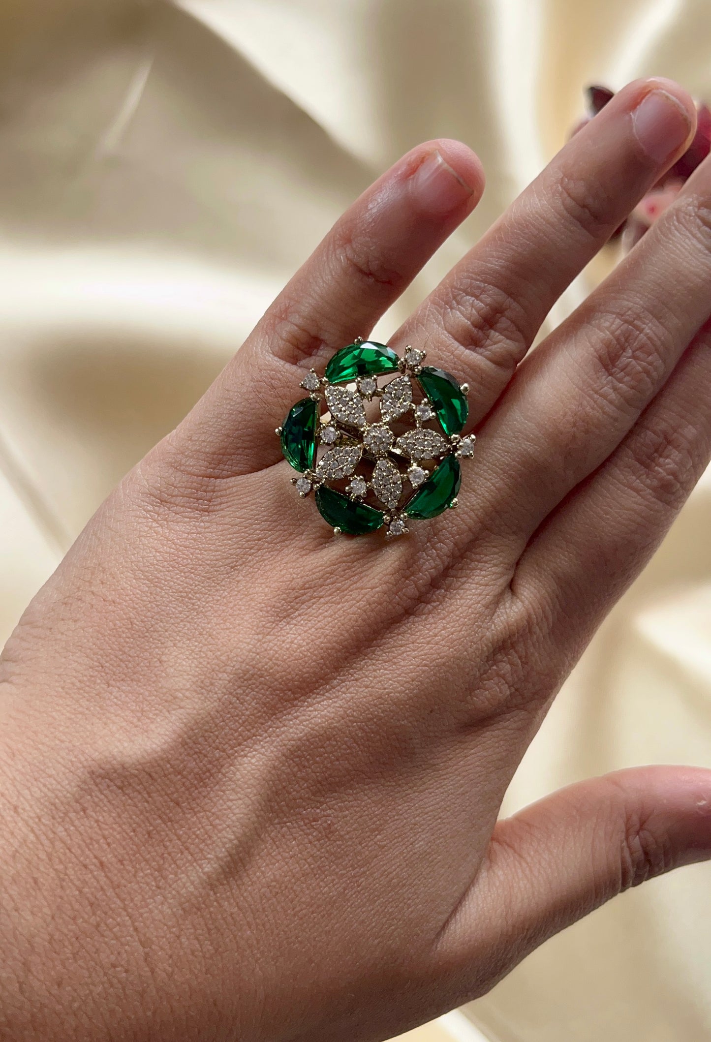 AD stone Rings