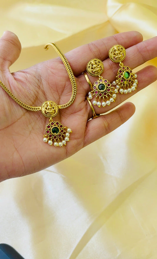 Floral Lakshmi attigai