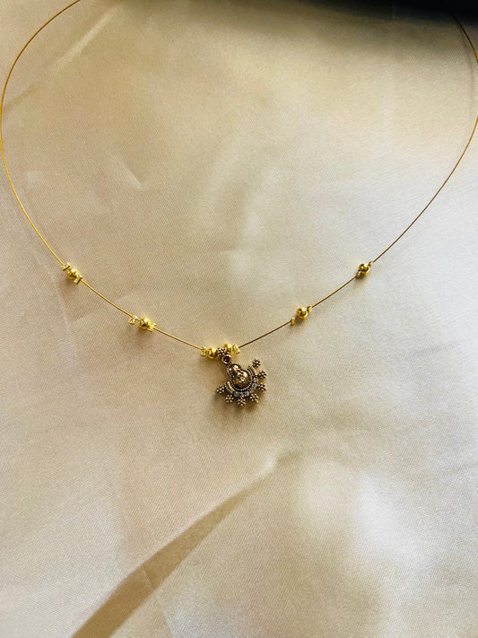 Lakshmi Invisible necklace 2