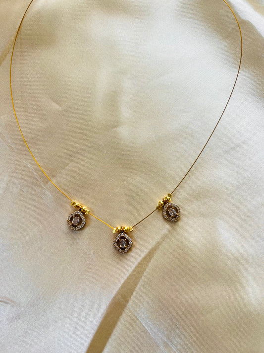 AD Invisible necklace