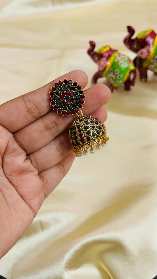 Heavy Multicolor Jhumka