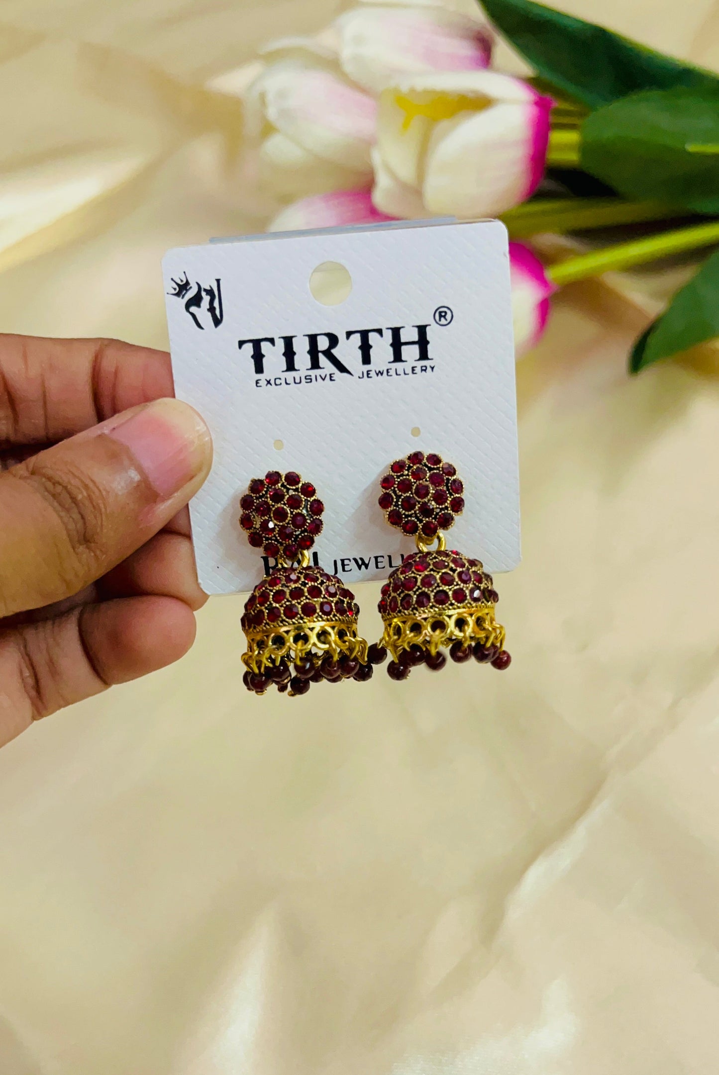 Full Stone Jhumka
