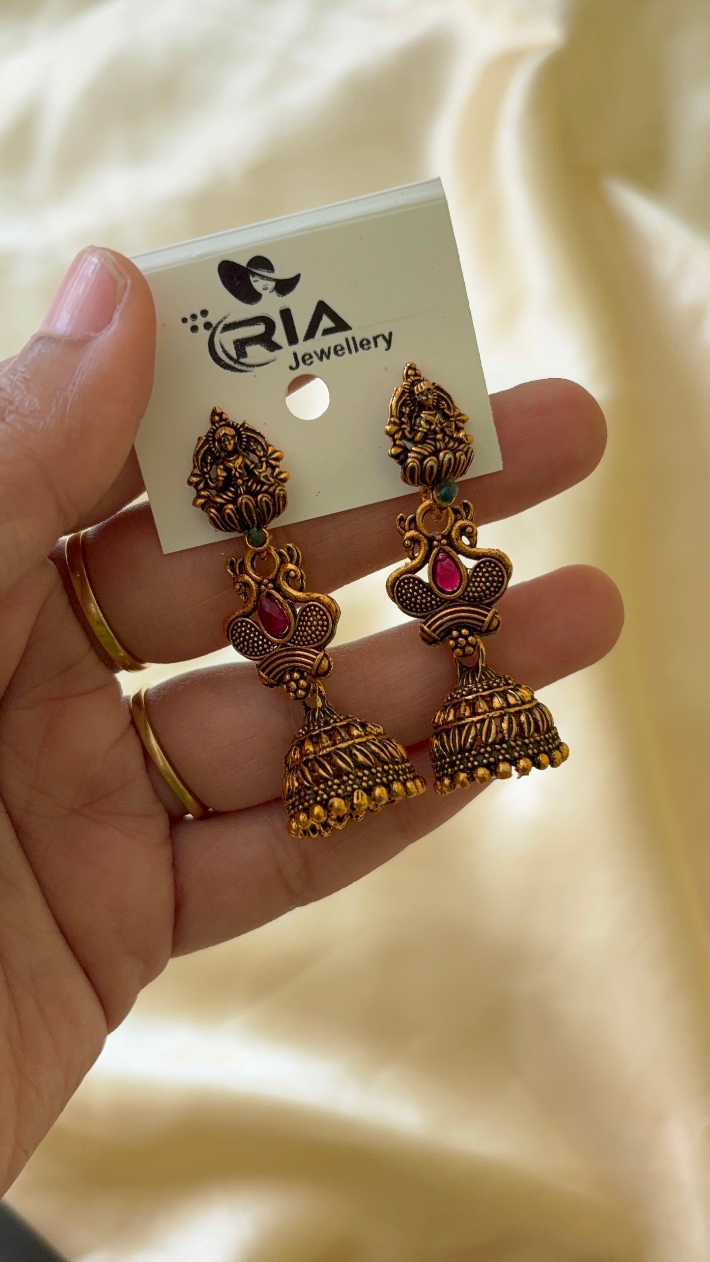 Antique Look alike long jhumka
