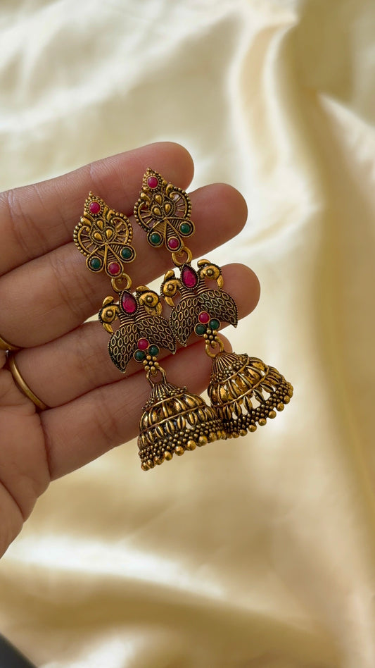 Antique Look alike long jhumka