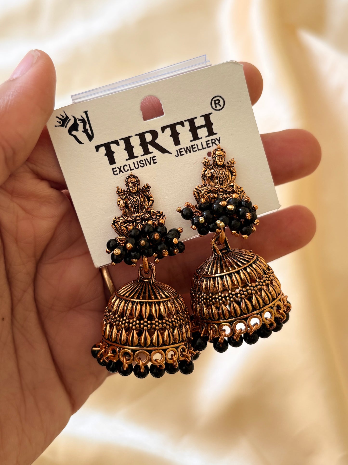 Lakshmi pearl jhumka