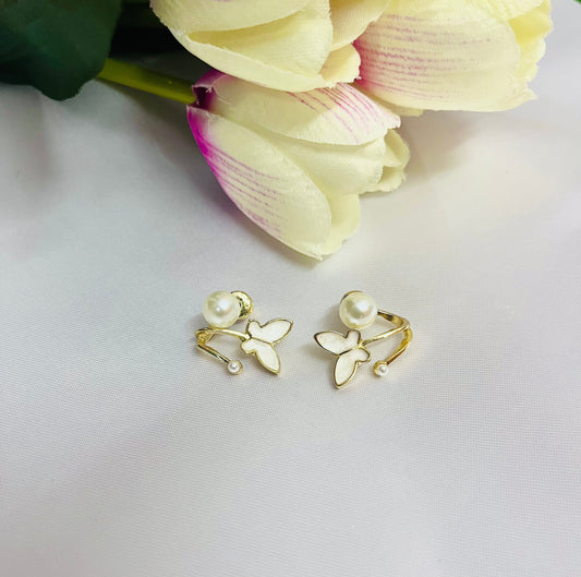 Korean butterfly Stud