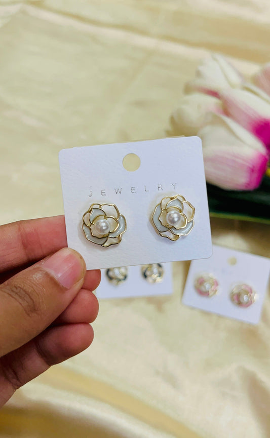 Dazzling Floral Stud