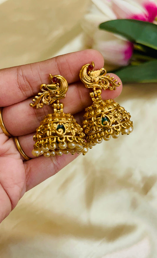 Matt Finish Function wear Jhumka
