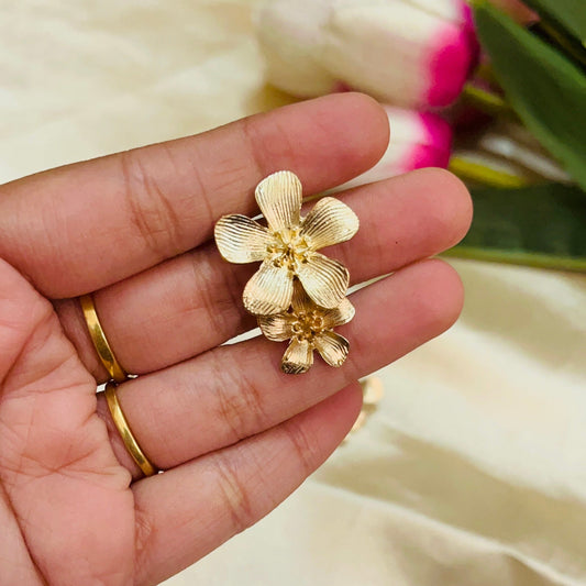 Statement Floral Earring