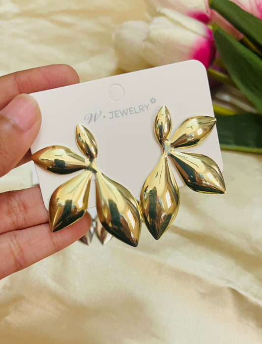 Statement Floral Earring