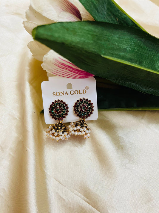 Beads Jhumka