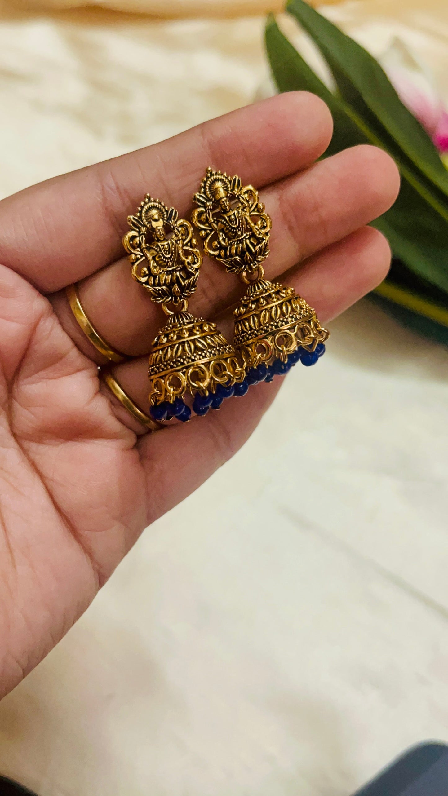 Lightweight Lakshmi Jhumka