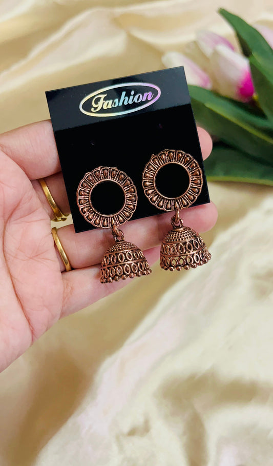 Copper Jhumka