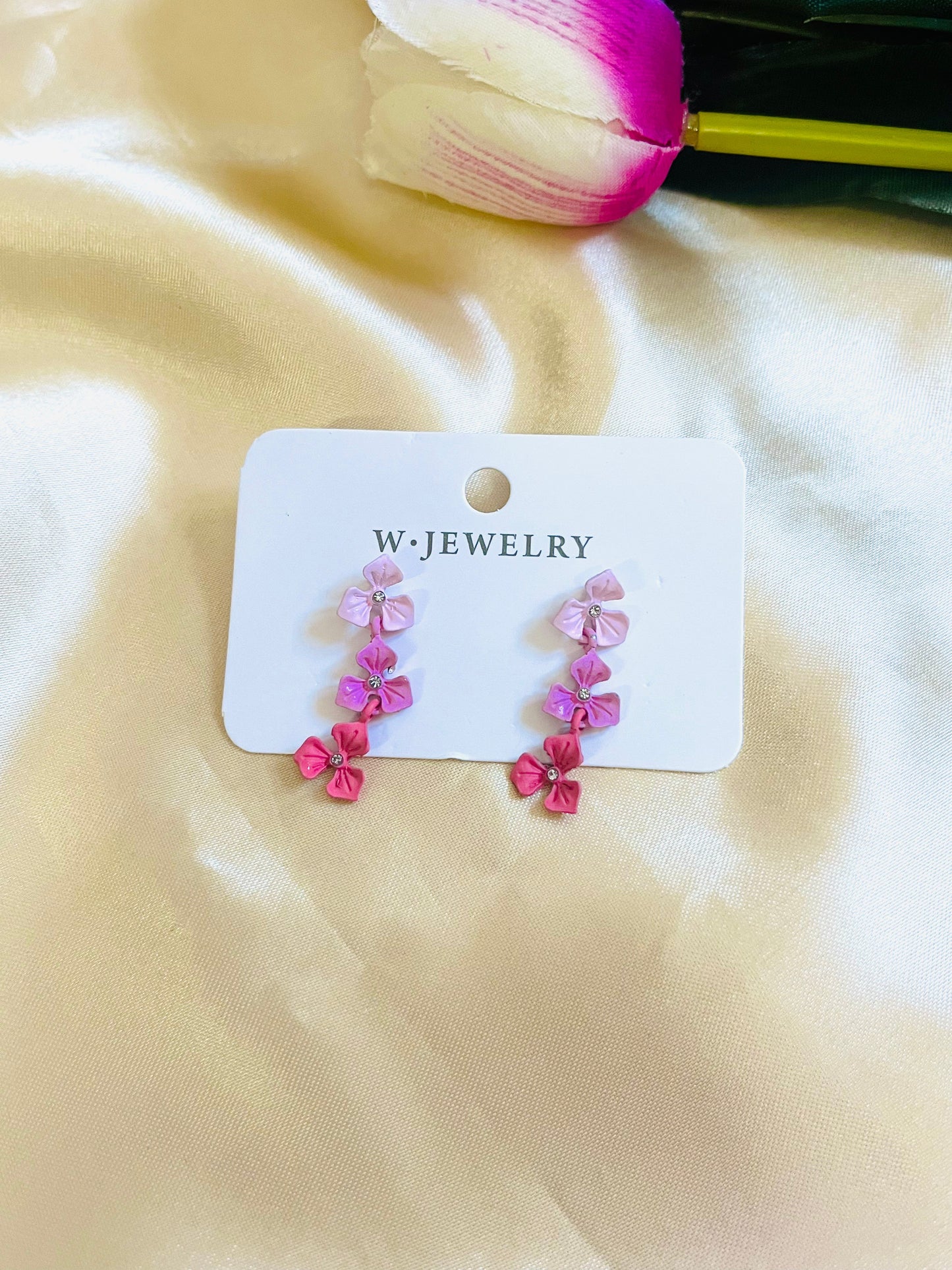 Floral Drop Earring