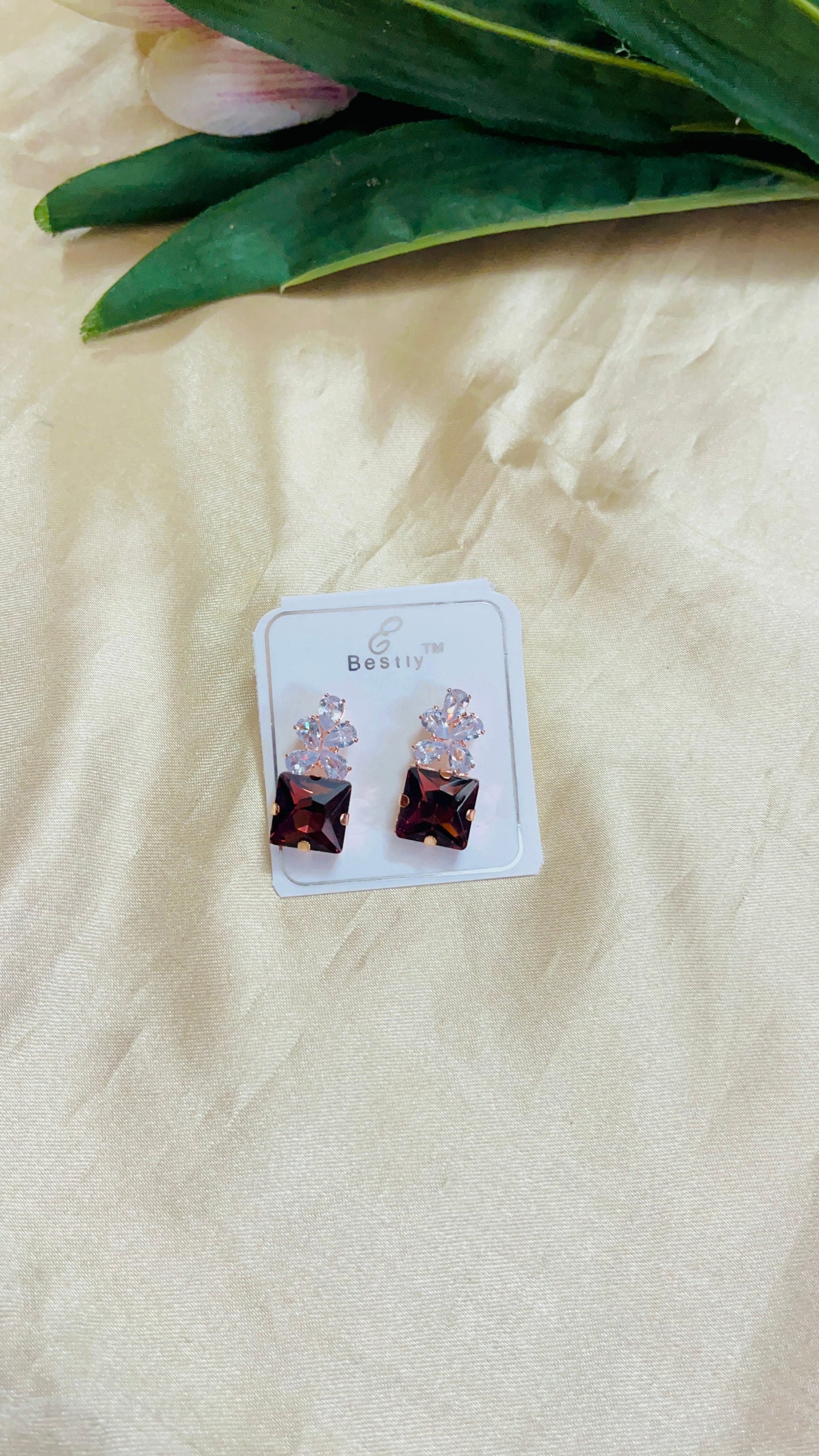 Partywear Zircon Stone Stud