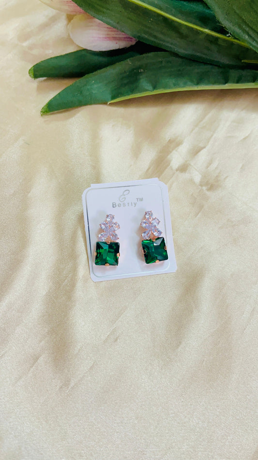 Partywear Zircon Stone Stud