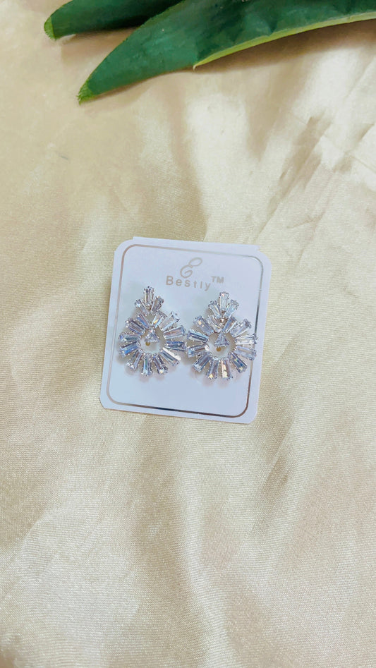 Partywear Zircon Stone Stud