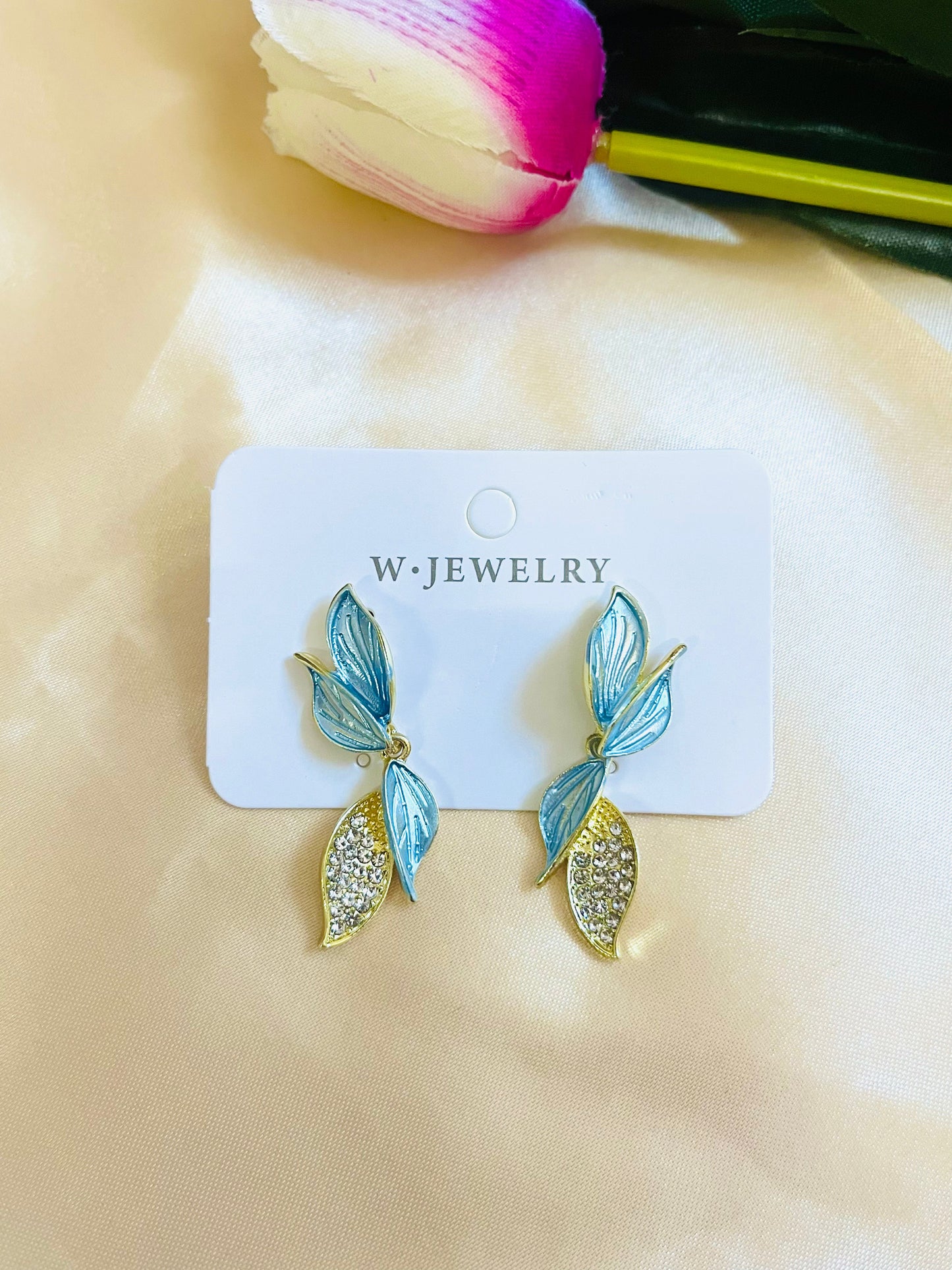 Butterfly Drop Earring