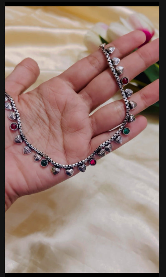 Budget Friendly neckpiece with stud